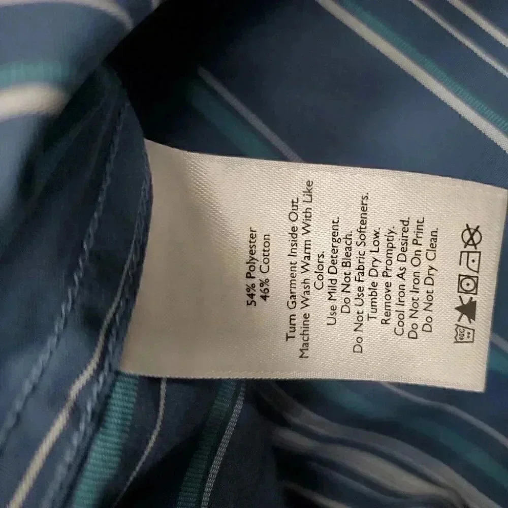Eddie Baur Vented Short Sleeve Shirt Men's Size Large - Picture 5 of 6